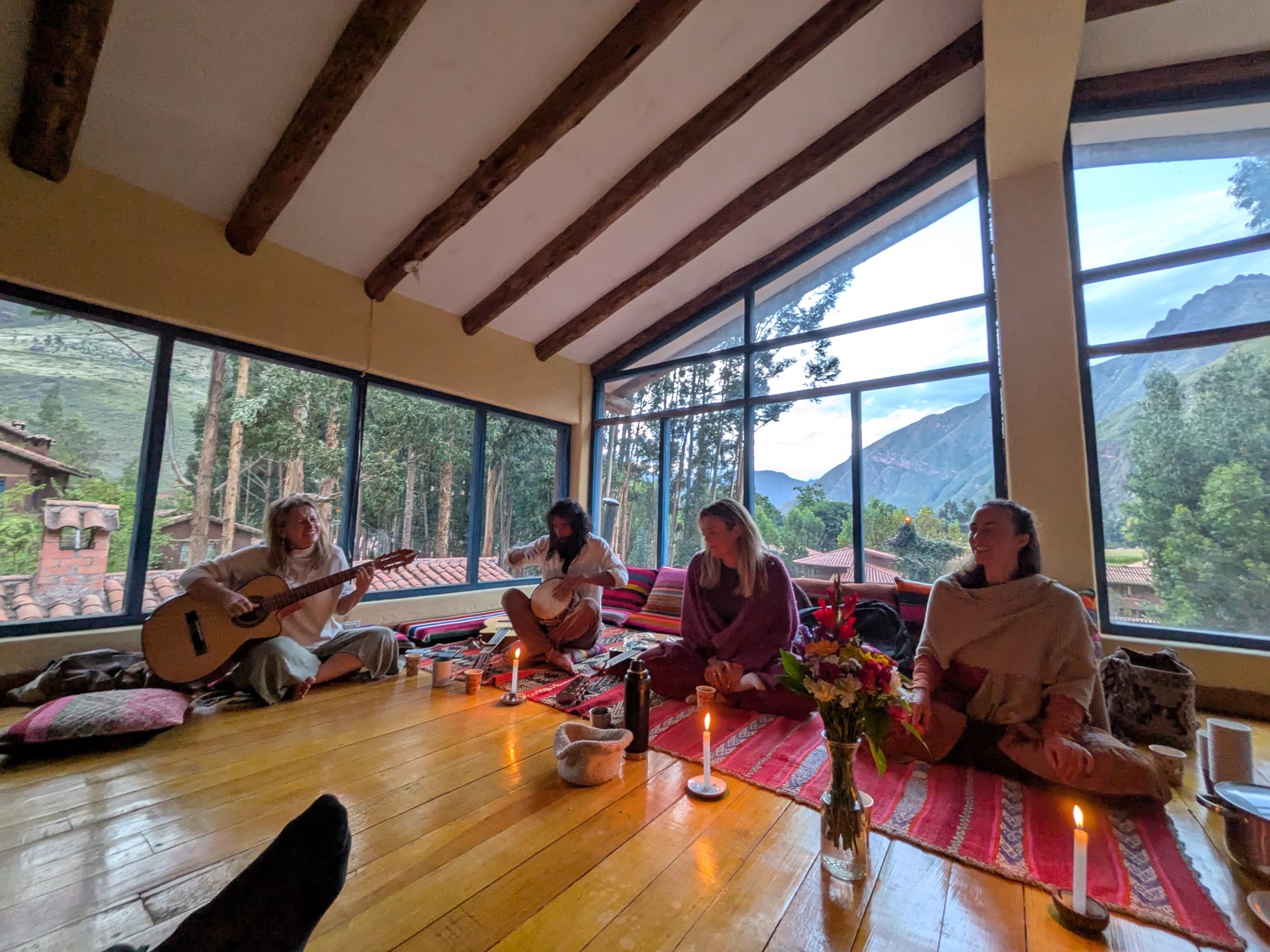 Song circle, Sacred Valley
